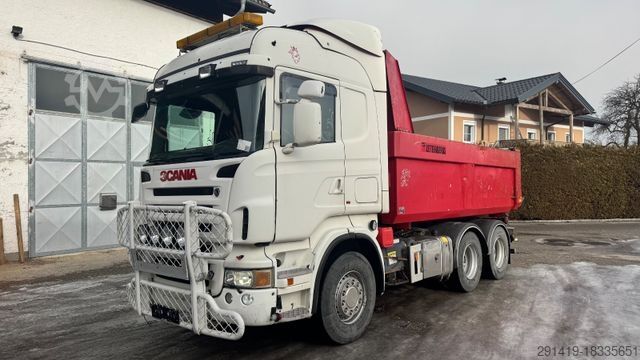 Wywrotka SCANIA R560 V8 6x4 Euro 4 Rückmulde + Zgm Bj 2007