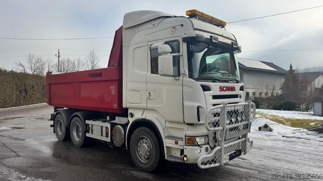 Těžkotonážní nákladní vůz SCANIA R560 V8 6x4 Euro 4 Rückmulde + Zgm Bj 2007
