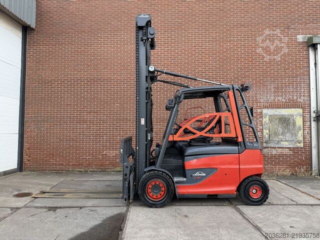 Elektrisk 4 -hjulet gaffeltruck Linde E40H-01/600