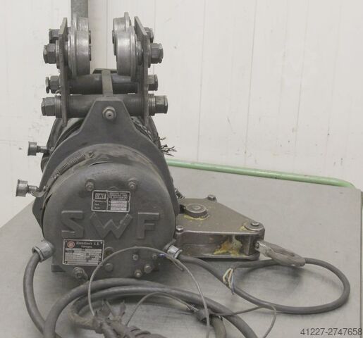 Electric wire rope hoist 500 kg SWF Tragkraft 0,50 to