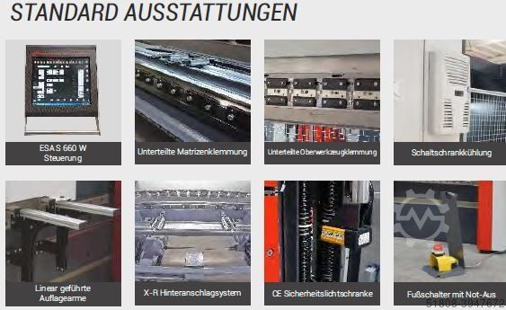 Elektrische CNC kantpersen Revolution Servo E KK-Industries CNC elektrische Abkantpresse KKI Revolution DDM-1