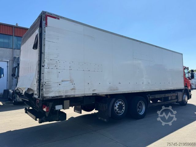 Soğutuculu kamyon SCANIA P 280 Kühlkoffer mit BÄR Ladebordwand / Kiesling