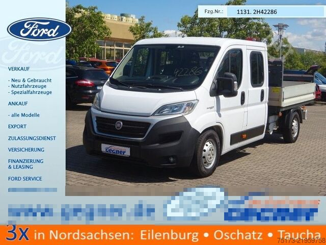 Φορτηγό pick-up FIAT Ducato Maxi Doka Pritsche Fassi Ladekran