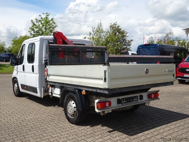 Φορτηγό pick-up FIAT Ducato Maxi Doka Pritsche Fassi Ladekran