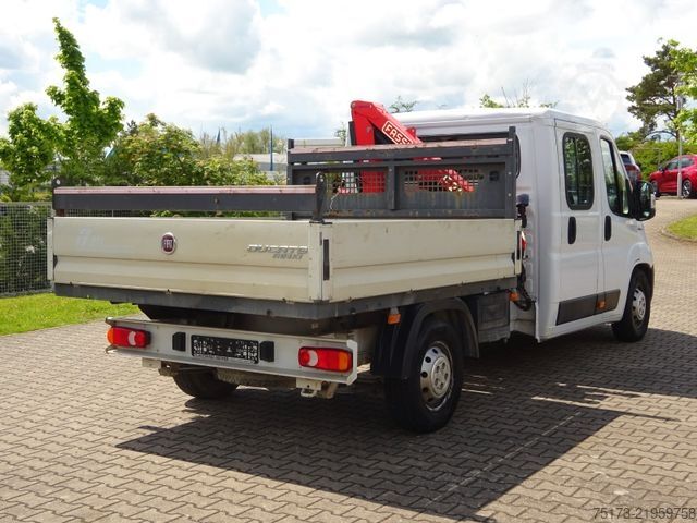 Φορτηγό pick-up FIAT Ducato Maxi Doka Pritsche Fassi Ladekran