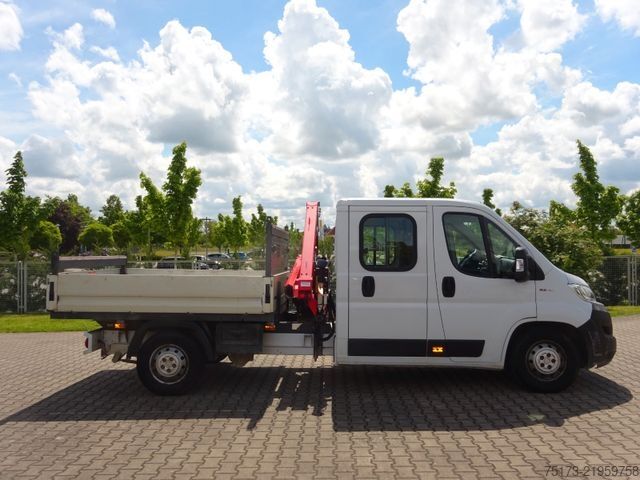 Φορτηγό pick-up FIAT Ducato Maxi Doka Pritsche Fassi Ladekran