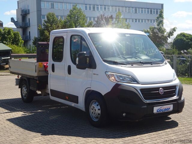 Φορτηγό pick-up FIAT Ducato Maxi Doka Pritsche Fassi Ladekran