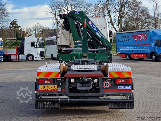 Hook arm system Scania G500 XT 8x4*4 - HMF 2820K Crane - AJK 20T Hookl...