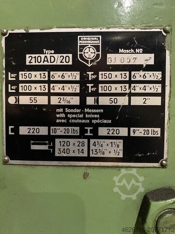 Sektionstærsaks Peddinghaus 210AD/20