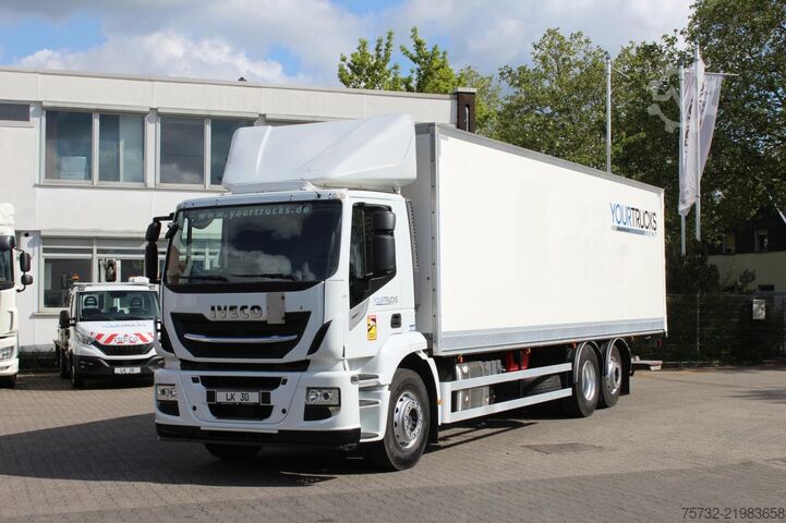 Camión frigorífico Iveco Stralis 360 E6 Koffer Lenkachse Liftachse Klima