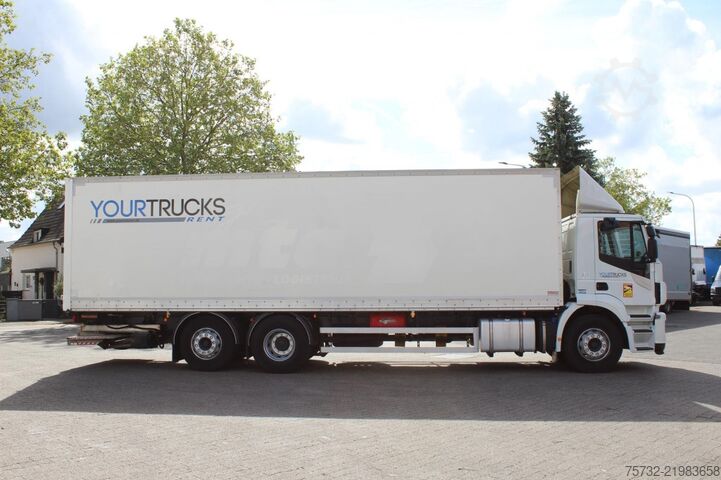 Camión frigorífico Iveco Stralis 360 E6 Koffer Lenkachse Liftachse Klima