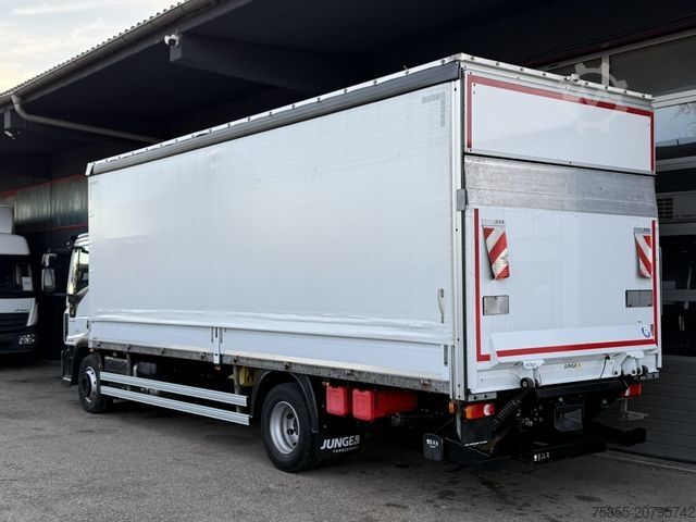 Kamion sa ravnom platformom i ceradom IVECO EuroCargo ML140E28 Klima ACC 7,25m LBW 117.449km