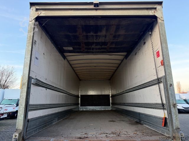 Autocarro con cassone IVECO Eurocargo 160E25/P Koffer LBW 1500Kg,Euro6C