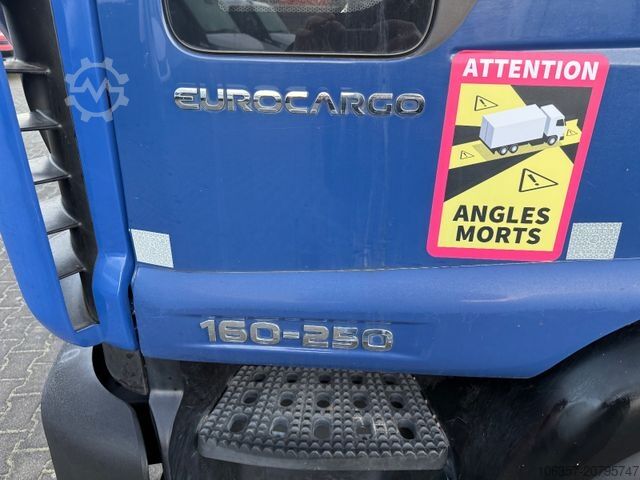 Autocarro con cassone IVECO Eurocargo 160E25/P Koffer LBW 1500Kg,Euro6C