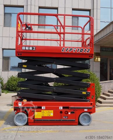 Makaslı platform YENİ TİCARET FUARI ÖDÜLÜ BAUMA CFMG CFPT1012