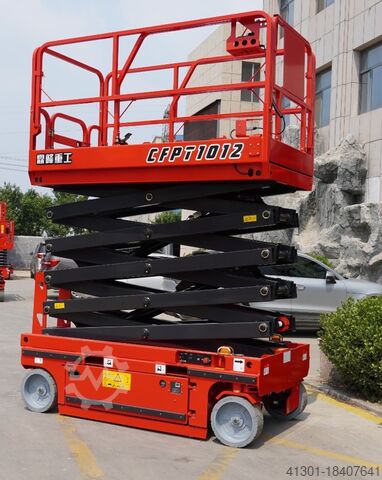 Makaslı platform YENİ TİCARET FUARI ÖDÜLÜ BAUMA CFMG CFPT1012