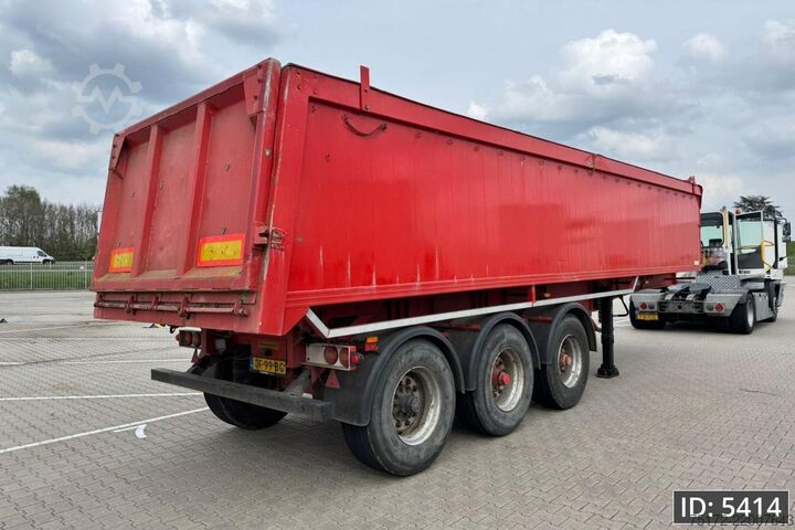 Sklápěč Bulthuis TSTA06 23m3 / BPW / Lift axle