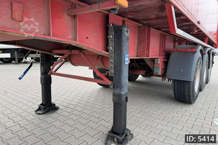Sklápěč Bulthuis TSTA06 23m3 / BPW / Lift axle