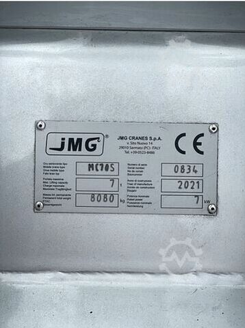 Mobilní jeřáb JMG MC 70S