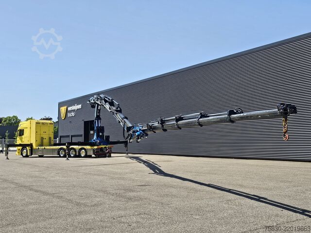 Rakodóplatform Scania S580 V8 / 8x4 / FASSI 115 t/m CRANE / RETARDER