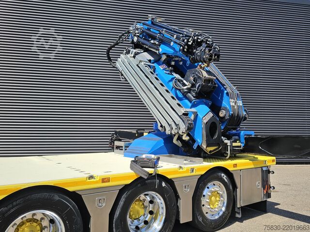 Rakodóplatform Scania S580 V8 / 8x4 / FASSI 115 t/m CRANE / RETARDER