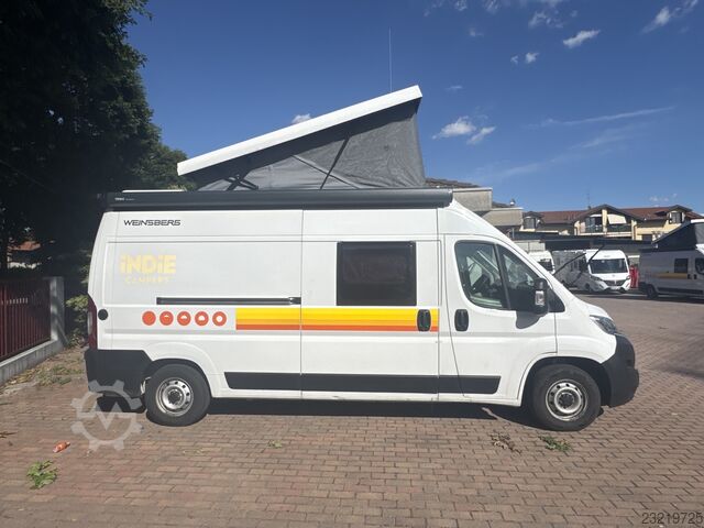 Kamyonet Fiat Ducato Weinsberg Carabus 2023 | Manuale | Tetto a soffietto