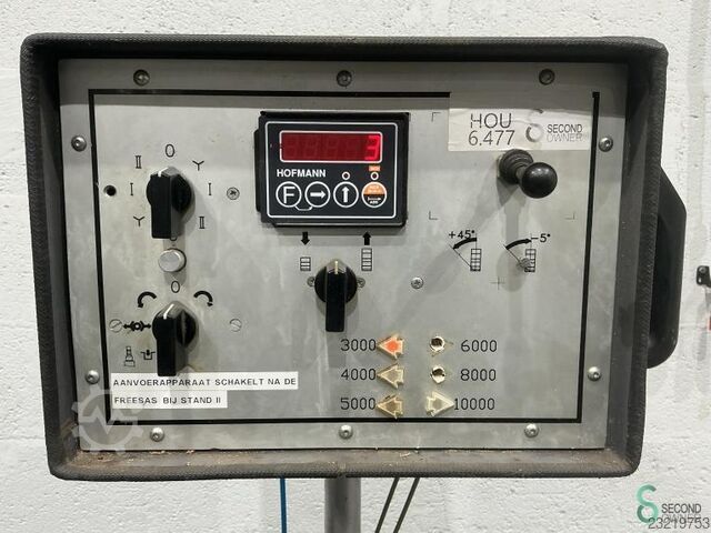 Tafelfrezen/spindelfrezen  Hofmann TF 1200 1999 Hofmann TF 1200