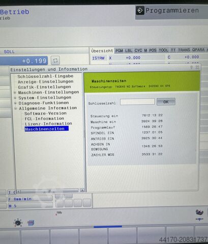 Universal machining center Hermle C 12 U