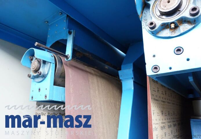 Bandslipmaskin 3 enheter Egurko LMF 1100 