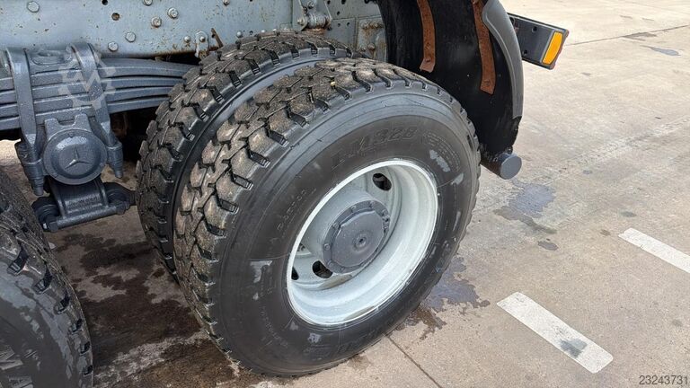 Mercedes-Benz Actros 3343 (6X6 / V6 / LAMES / GRAND PONT / BIG AXLE / STEEL / MEILLER) EL25660 Mercedes-Benz Actros 3343 (6X6 / V6 / LAMES / GRAND PONT / BI...