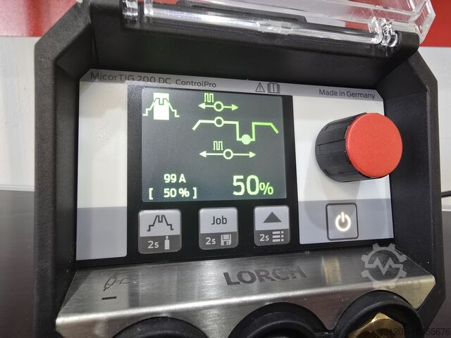 Máquina de soldadura TIG Lorch MicorTIG 200 DC ControlPro