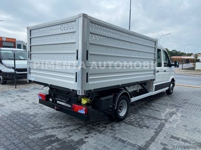 Driezijdige kipper bestelwagen VOLKSWAGEN Crafter 50 DOKA 3-S-KIPPER ALU GITTER AHK NAVI