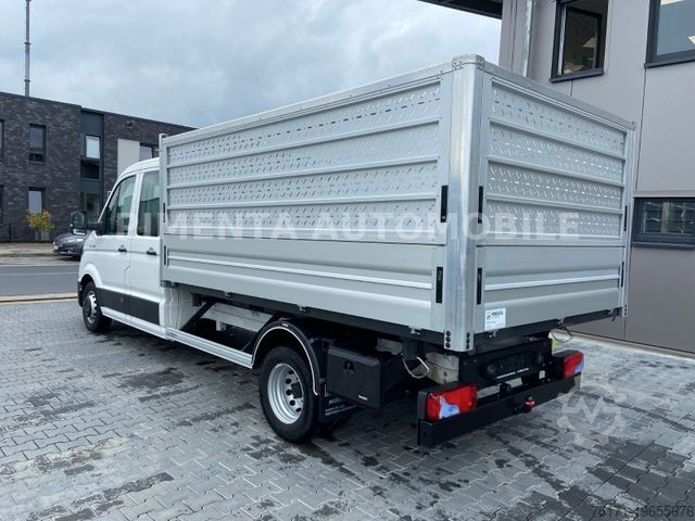 Driezijdige kipper bestelwagen VOLKSWAGEN Crafter 50 DOKA 3-S-KIPPER ALU GITTER AHK NAVI