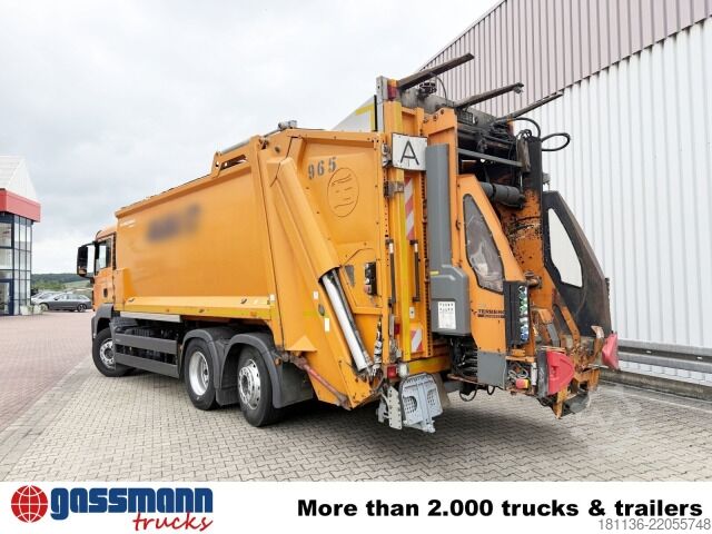 Müllwagen MAN TGS 26.320 6x2-4 BL, Lenk-/Liftachse, Navi,