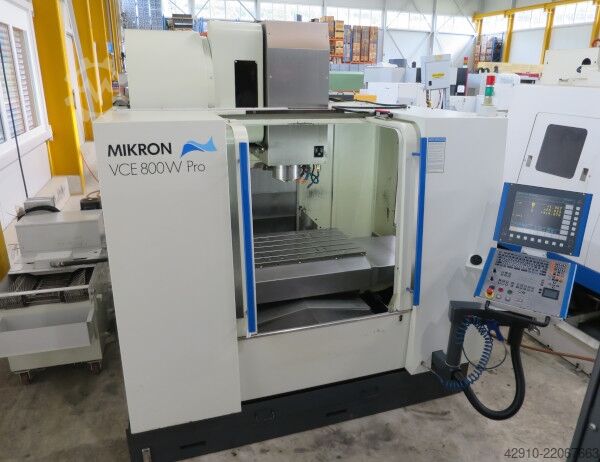 Centro di lavoro verticale MIKRON VCE 800 W Pro