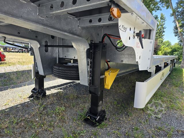 Open oplegger FLIEGL 2-Achs Mega Plateau Jumbo SZS 290