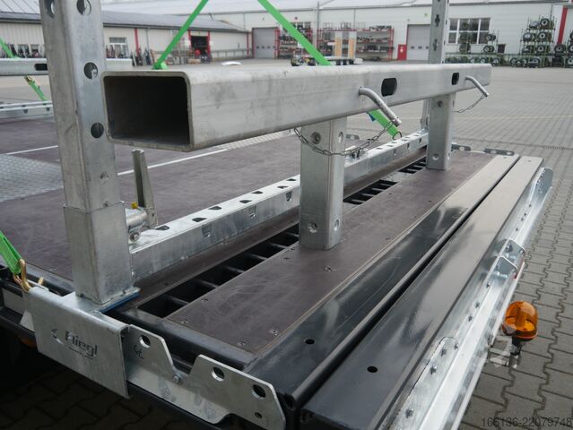 Open oplegger FLIEGL 2-Achs Mega Plateau Jumbo SZS 290