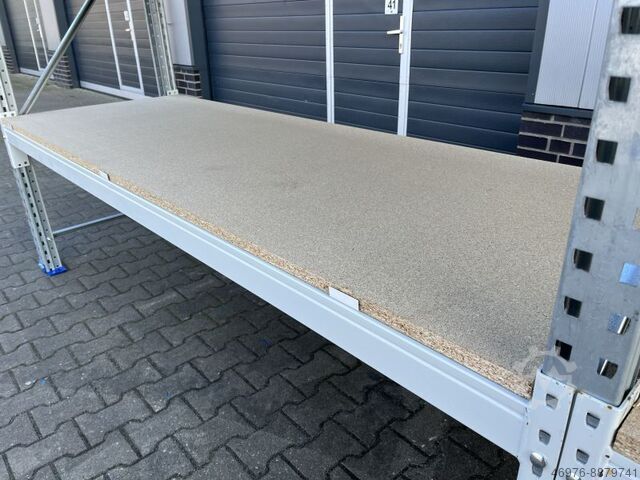 Palet Rafları Yüksek Raflar Depolama Rafları SSI Schäfer PR600/ 2,55 lfm./ Ständer: 2.350 x 800 mm/ Traversen: 2.400 mm