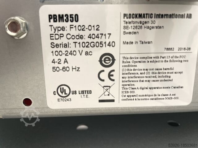 SYSTÉM VÝROBY BROŽUR Plockmatic PBM350