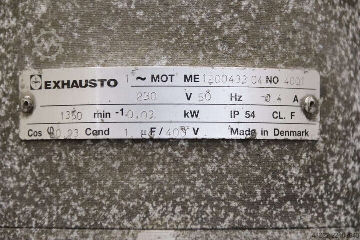 Afzuigventilator 0,03 kW 1350 tpm Exhausto Exodraft RS  Ø 280 mm