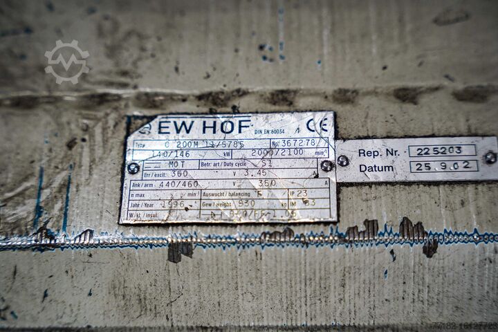 Single Screw Extruder Weber NE 7 042