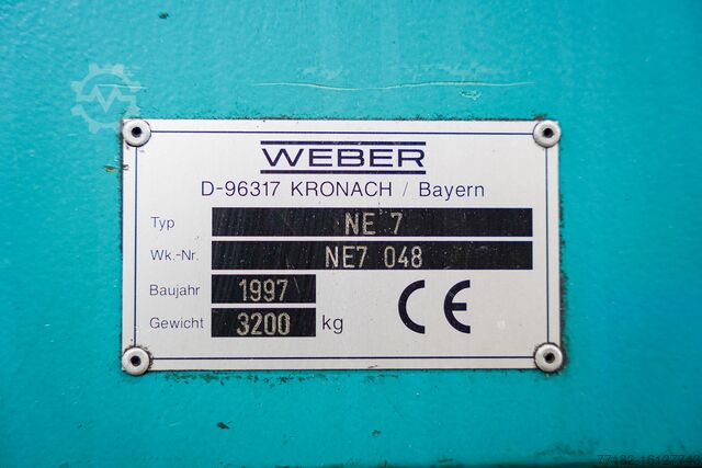 Wytłaczarka jednoślimakowa Weber NE 7 048