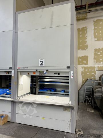 Hoogbouwmagazijn SSI Schäfer SHUTTLE 1850 X 825