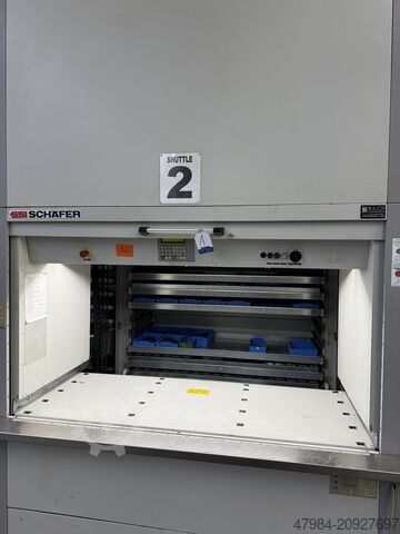 Hoogbouwmagazijn SSI Schäfer SHUTTLE 1850 X 825