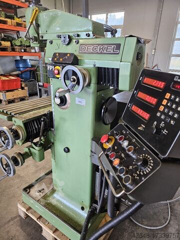 Tool room milling machine Deckel FP1Aktiv