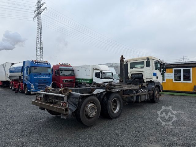 Hákový nosič kontejnerů MAN TGS 26.360 6x2 Lenk/Lift Meiller Abroller