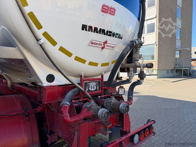 Saugwagen VOLVO FH 420 8x2 Silo Spitzer 2Kammer