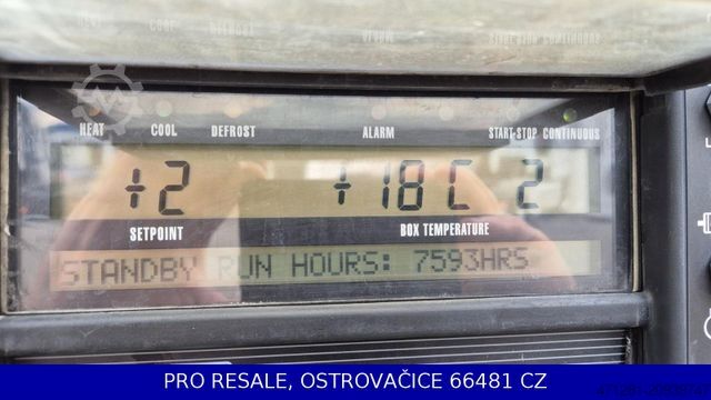 Reefer semitrailer KRONE COOL SD VECTOR 1950 +MULTITEMP + TWAND + BLUMEN