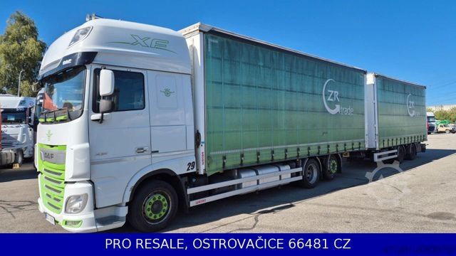 Jumbo nákladní automobil DAF XF 480 FAR 6X2 SSC + WECON PC-CP-T0111 BJ 2017