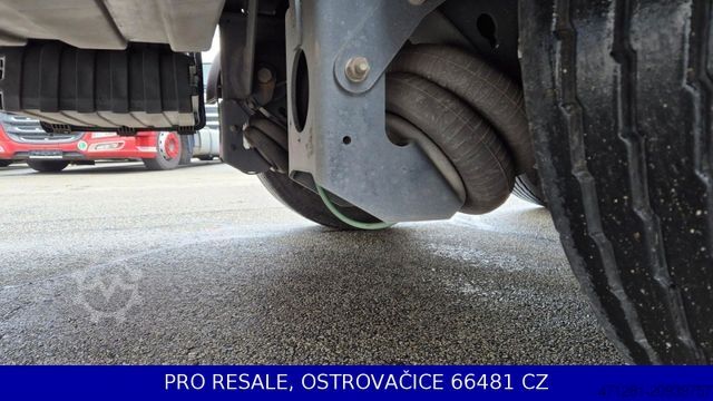 Brandalı açık yarı römork KÖGEL SN 24 CARGO + LIFTACHSE + SAF